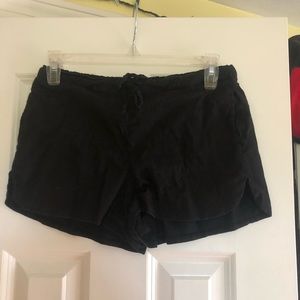 Brandy Melville Black linen shorts!